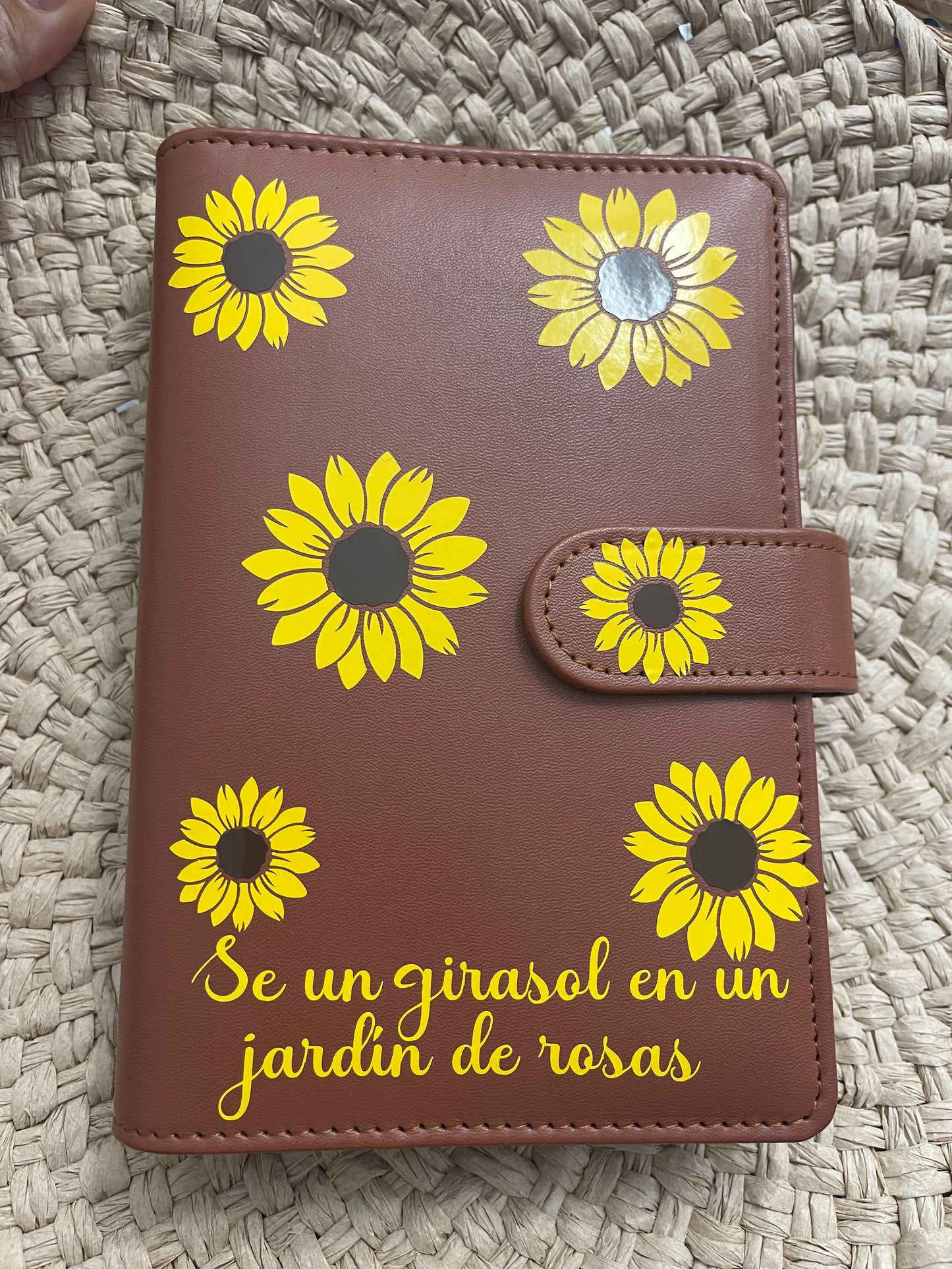 Sunflowers  Budget binder A6