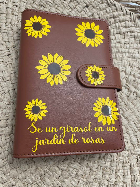 Sunflowers  Budget binder A6