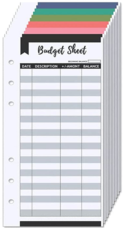 Budget Sheet 5